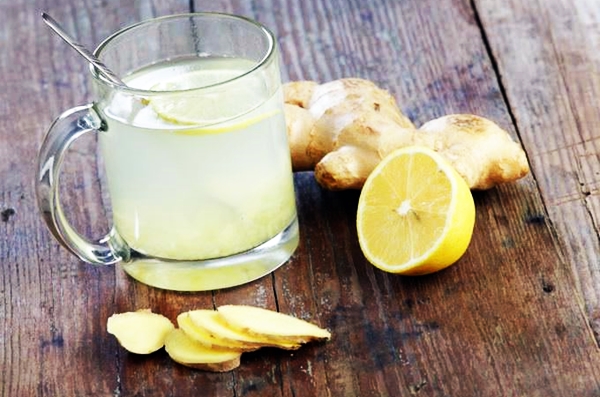 напиток с лимоном и имбирем 