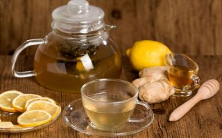 Пошаговые рецепты приготовления чая с имбирем и лимоном от простуды