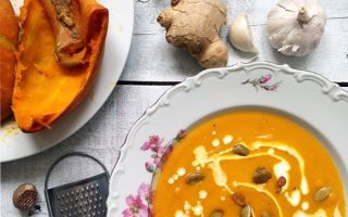 Лучшие варианты приготовления тыквенного супа с имбирем